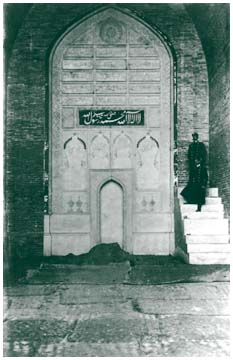 Михраб мечети Ходжи Ахрара